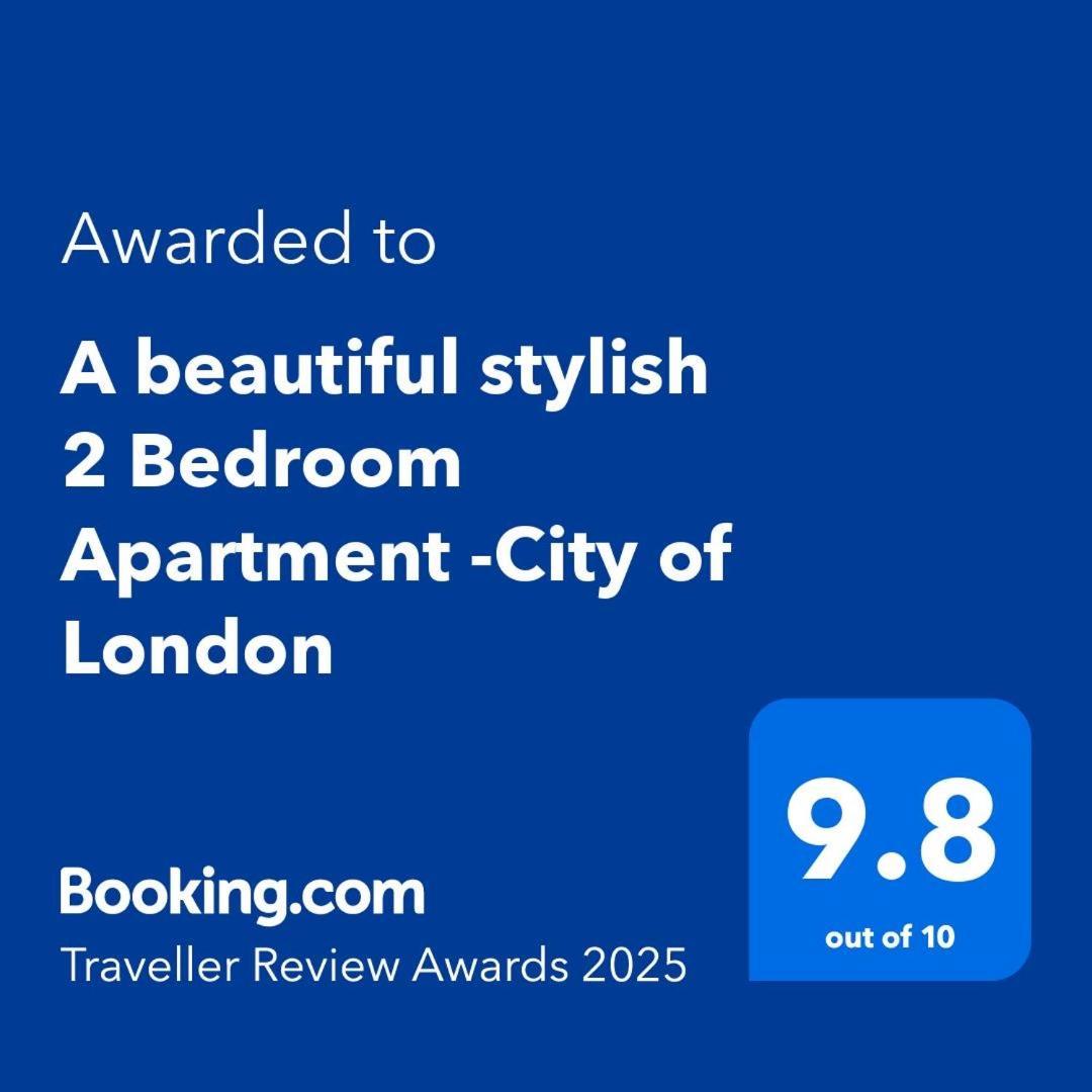 A Beautiful Stylish 2 Bedroom Apartment -City Of Лондон Экстерьер фото